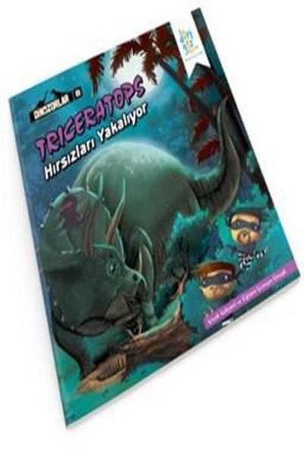 Dinozorlar Serisi 8-Triceratops Hırsızları Yakalıyor - Dört Göz Yayınları - Image 1