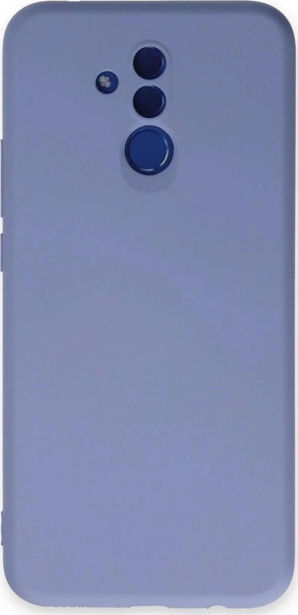 Huawei Mate 20 Lite Kılıf Nano içi Kadife Silikon - Lila - Image 1