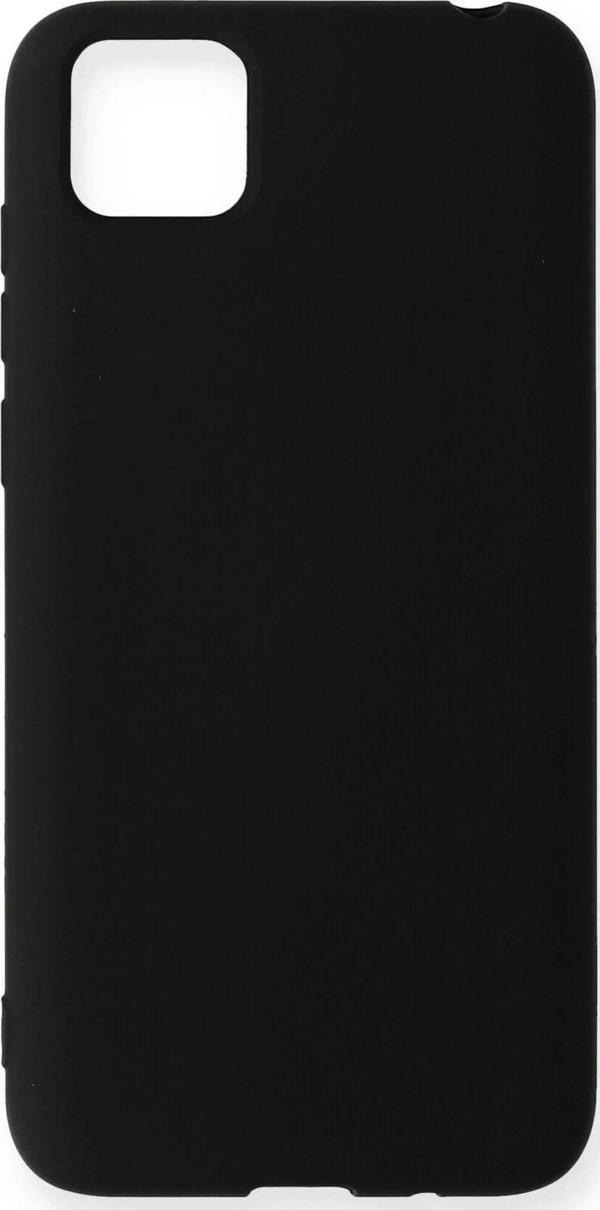 Huawei Y5P Kılıf Nano içi Kadife Silikon - Siyah - Image 1