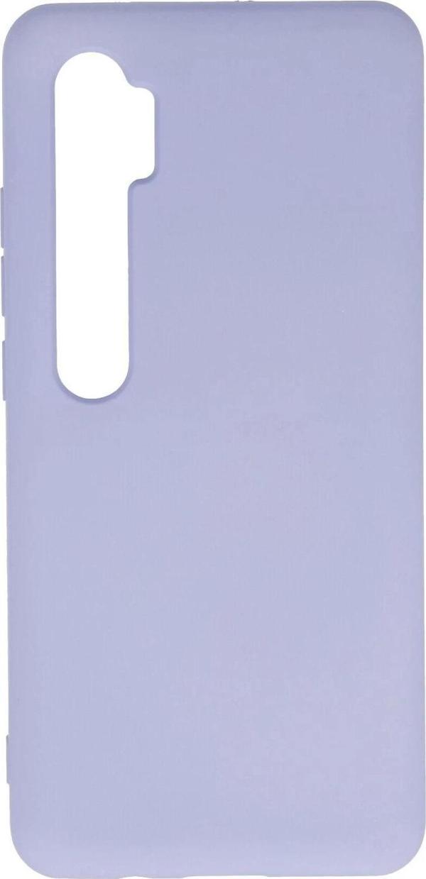 Xiaomi Mi Note 10 Lite Kılıf Nano içi Kadife Silikon - Lila - Image 1