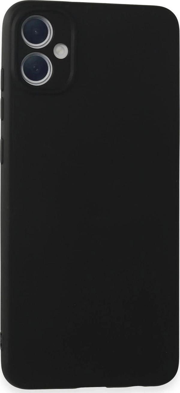 Samsung Galaxy A05 Kılıf First Silikon - Siyah - Image 1