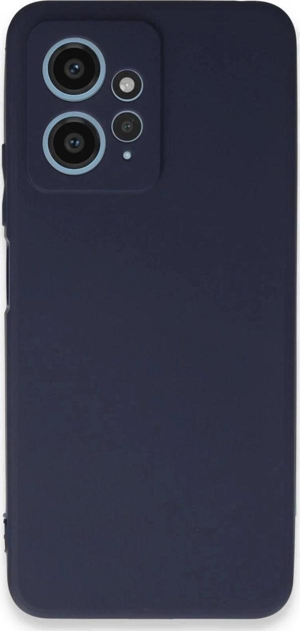 Xiaomi Redmi Note 12 4G Kılıf First Silikon - Lacivert - Image 1