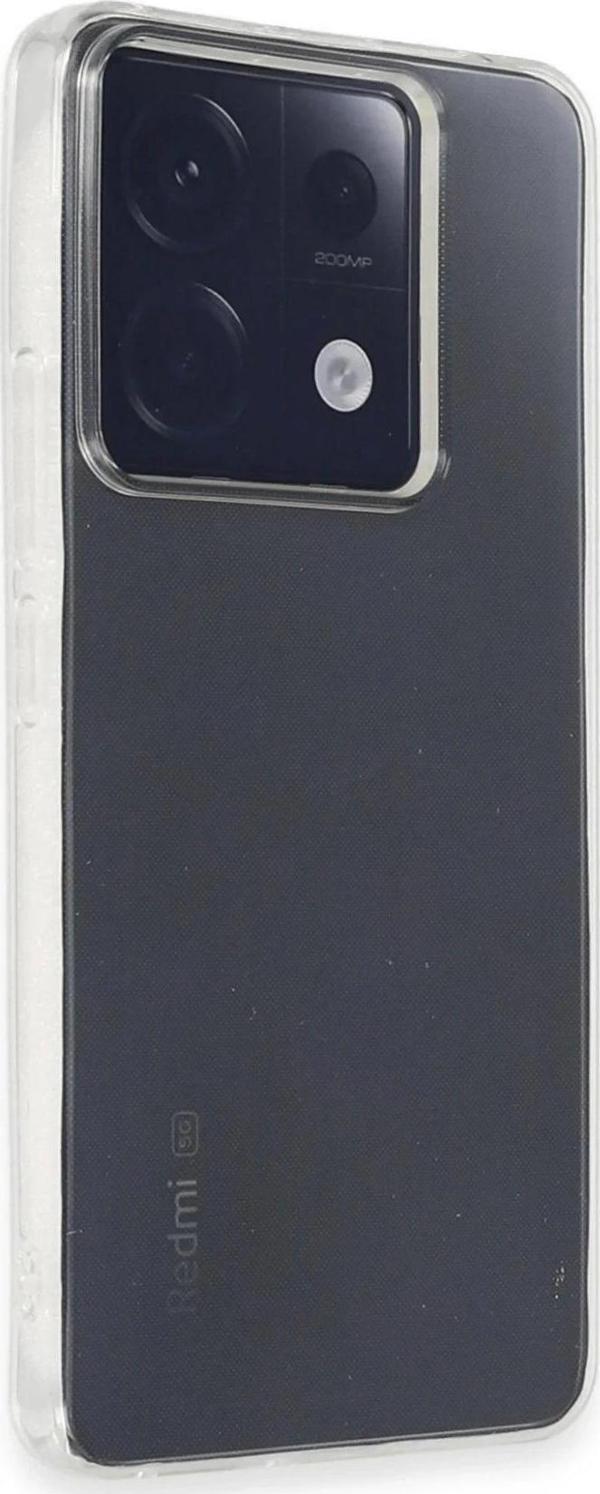 Xiaomi Poco X6 Kılıf Lüx Şeffaf Silikon - Image 1