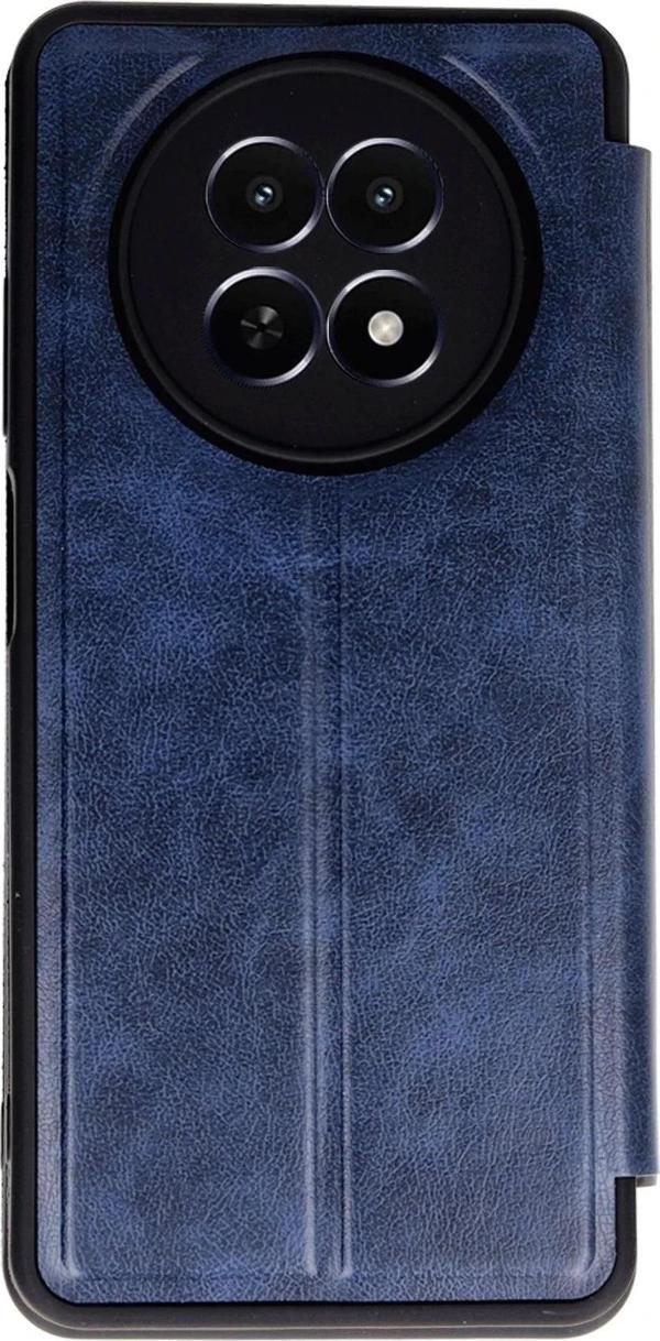 Realme 12 5G Kılıf Flip Cover - Lacivert - Image 1