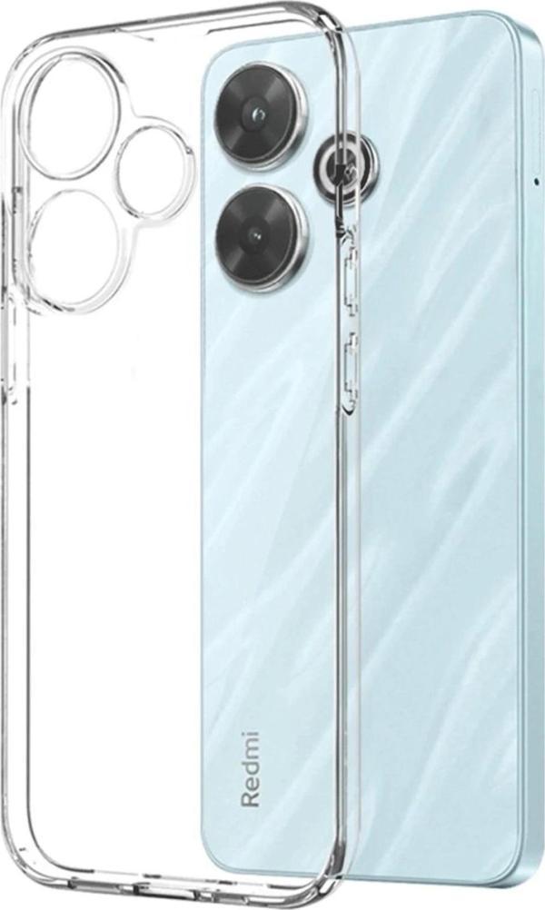 Xiaomi Redmi 13 4G Kılıf Lüx Şeffaf Silikon - Image 1