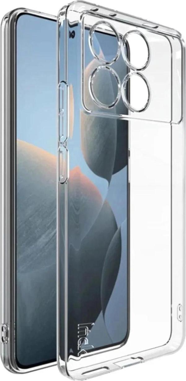 Xiaomi Poco X6 Pro Kılıf Lüx Şeffaf Silikon - Image 1