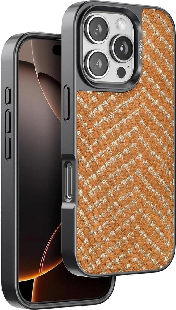 Venco iPhone 16 Pro Viper Kapak - Kahverengi - Image 1