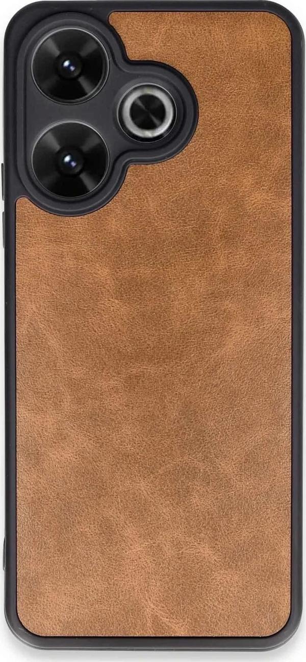 Xiaomi Redmi 13 4G Kılıf Aras Deri Kapak - Taba - Image 1