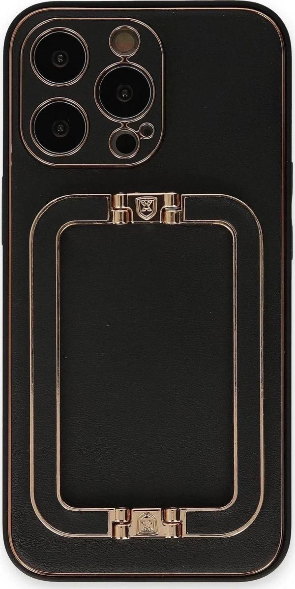 iPhone 13 Pro Kılıf Coco Elit Kapak - Siyah - Image 1