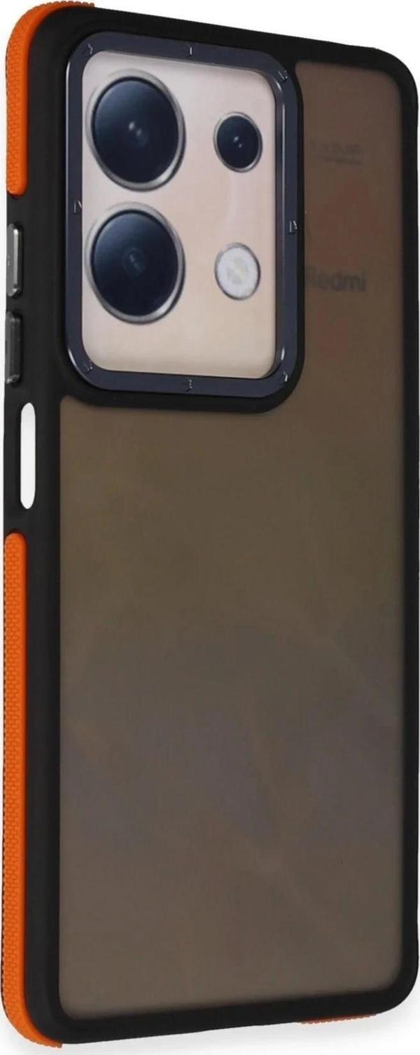 Xiaomi Redmi Note 13 Pro 5G Harvel Kapak - Turuncu - Image 1