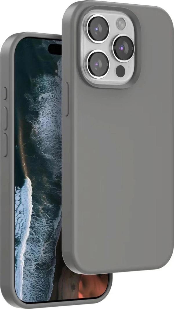 Venco iPhone 15 Pro Max Home Magsafe Kapak - Titan Gri - Image 1