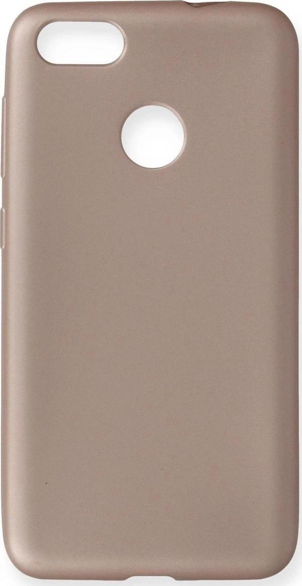 Huawei P9 Lite 2017 Mini Kılıf First Silikon - Rose Gold - Image 1