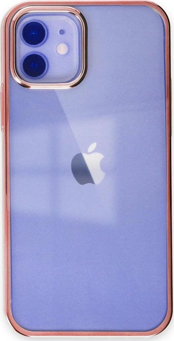 iPhone 12 Kılıf Element Silikon - Pembe - Image 1