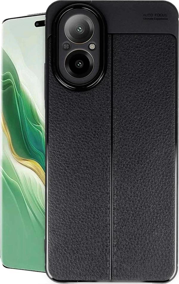 Realme 12 Lite Kılıf Auto Focus Kapak - Siyah - Image 1