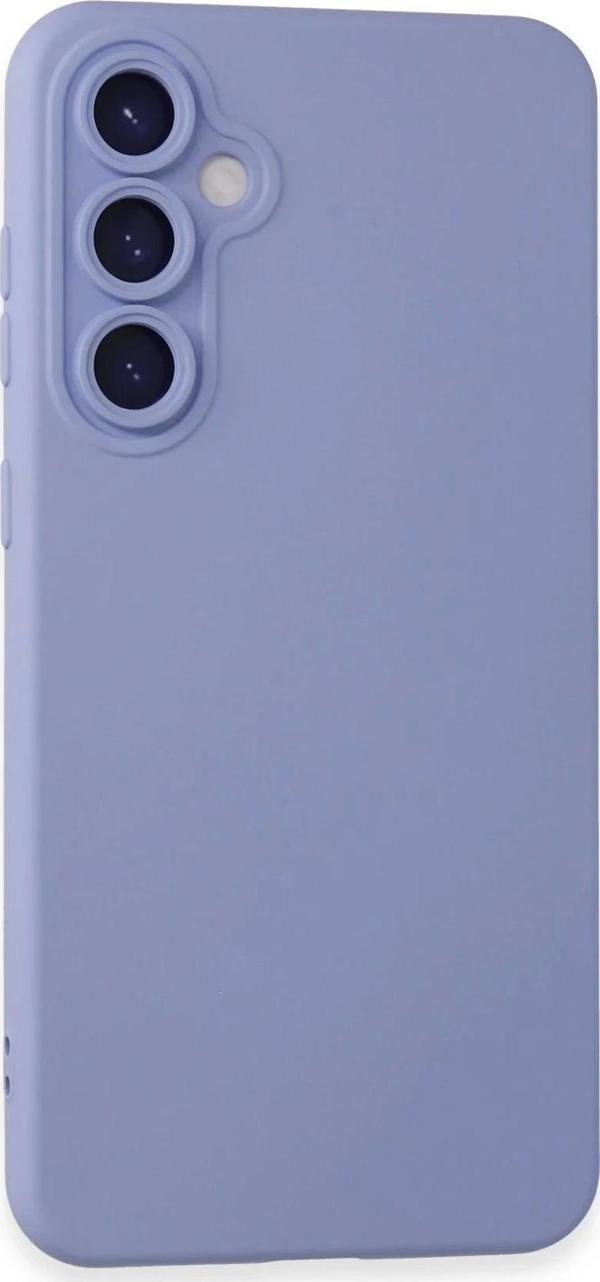 Samsung Galaxy S24 Kılıf Nano içi Kadife Silikon - Lila - Image 1