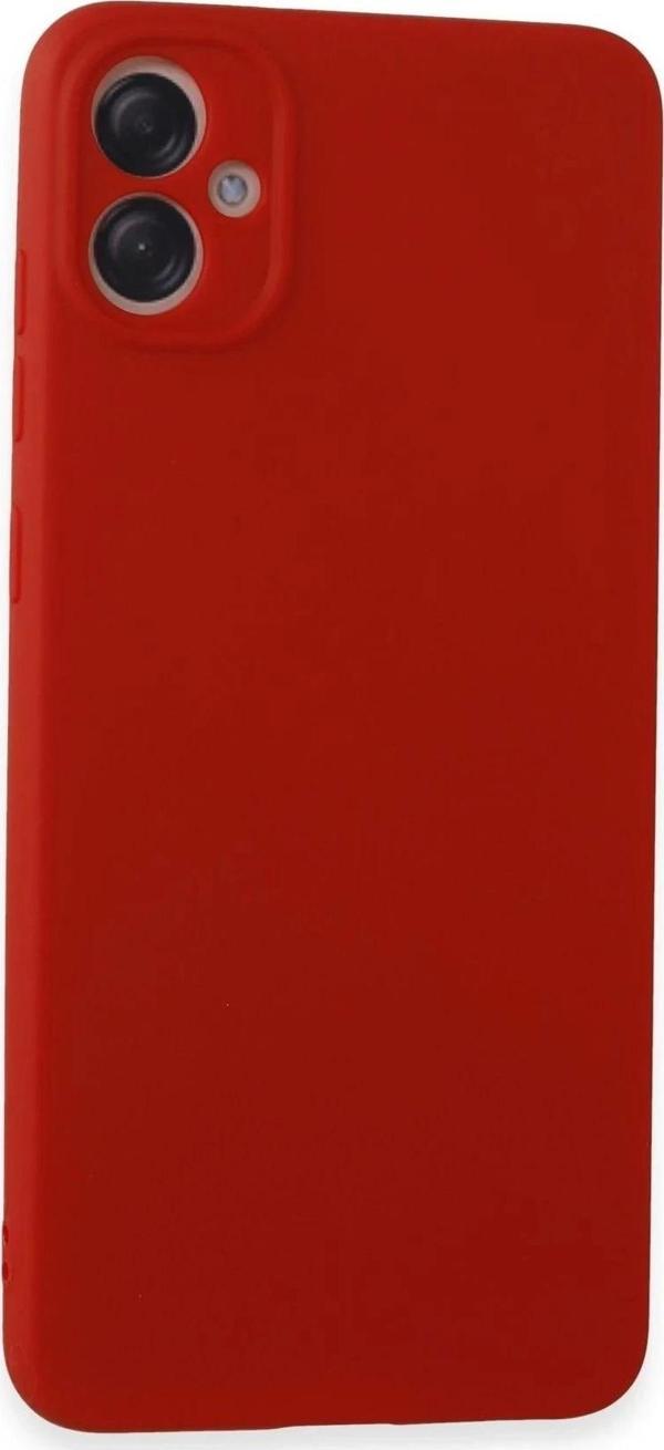 Samsung Galaxy A05 Kılıf First Silikon - Kırmızı - Image 1