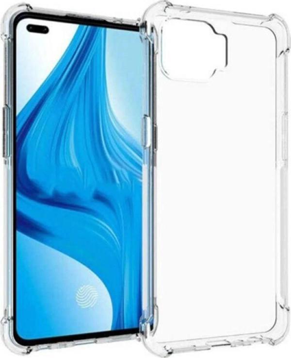 Oppo Reno 4 Lite Kılıf Olex Tpu Silikon - Şeffaf - Image 1