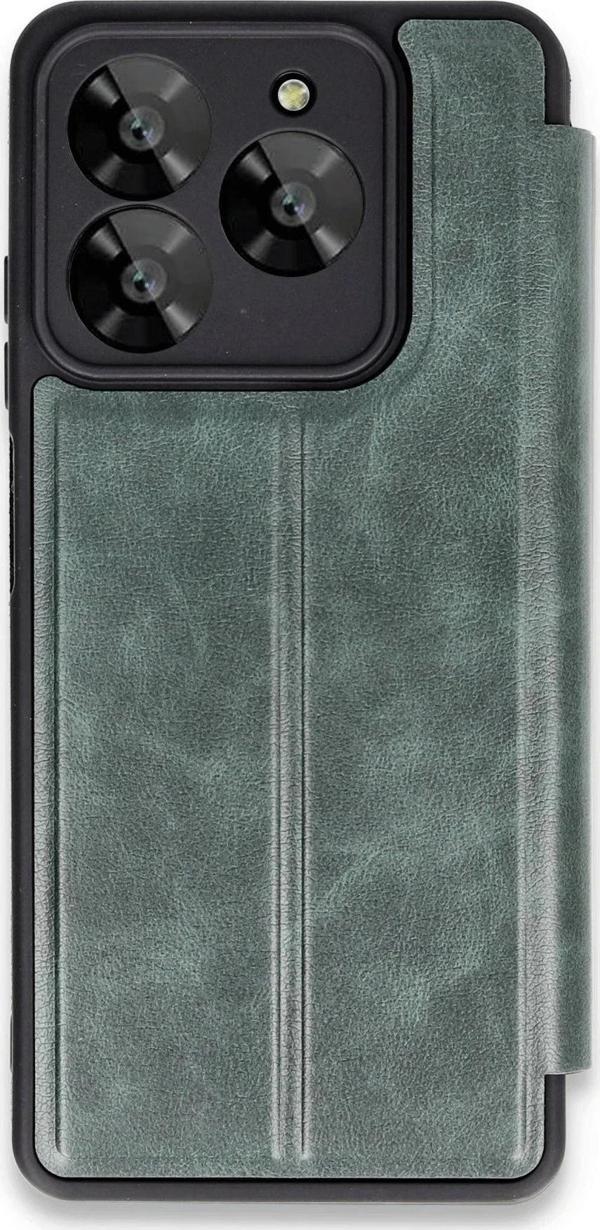 General Mobile Era 30 Kılıf Flip Cover - Koyu Yeşil - Image 1