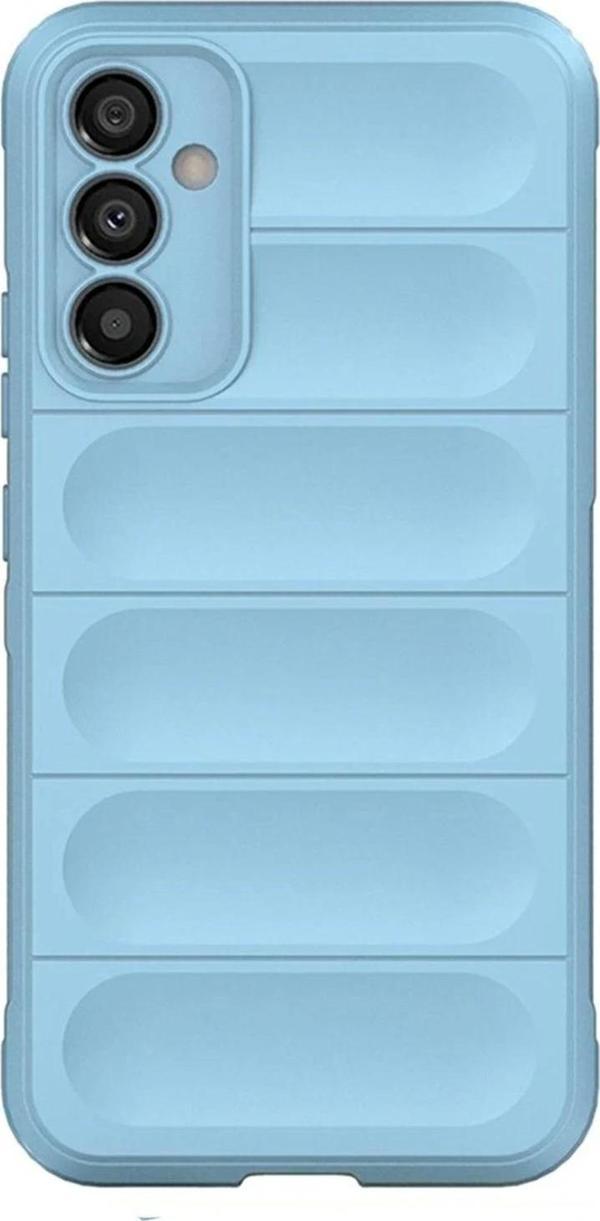 Samsung Galaxy A15 4G Kılıf Optimum Silikon - Sky Blue - Image 1