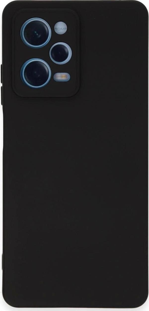 Xiaomi Redmi Note 12 Pro 5G Kılıf Nano içi Kadife Silikon - Siyah - Image 1