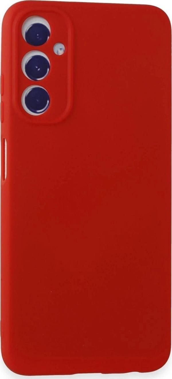 Samsung Galaxy A05S Kılıf First Silikon - Kırmızı - Image 1