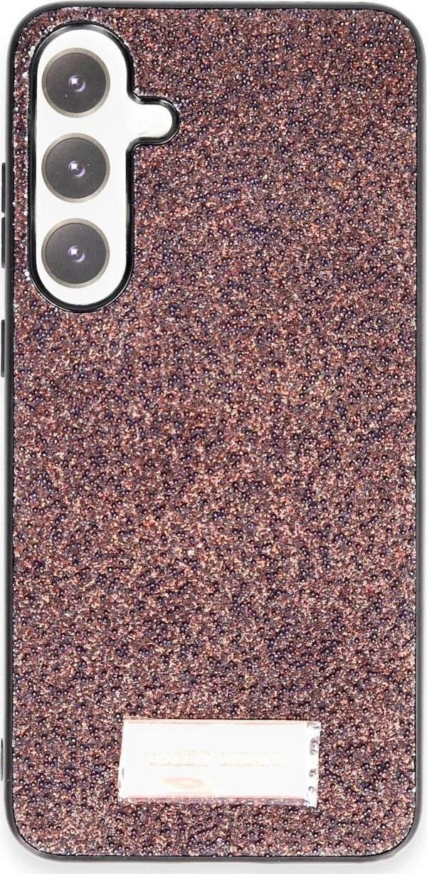Onegif Samsung Galaxy A05S Bright Simli Kapak - Derin Mor - Image 1