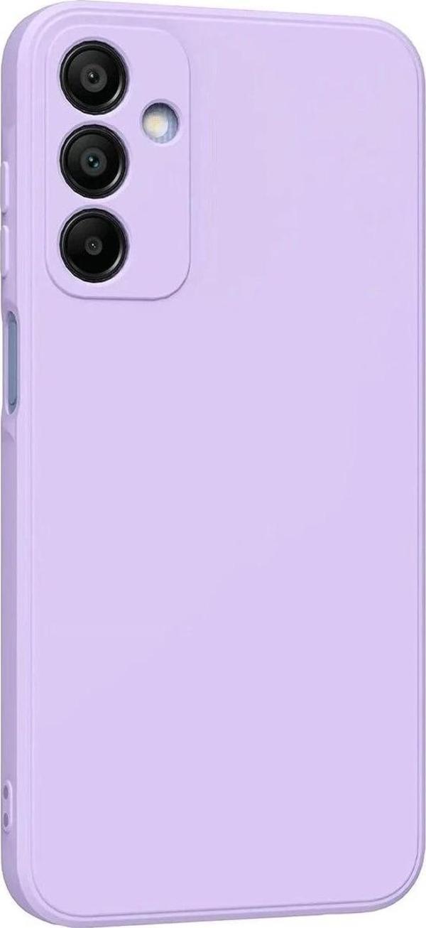 Samsung Galaxy A25 5G Kılıf First Silikon - Lila - Image 1