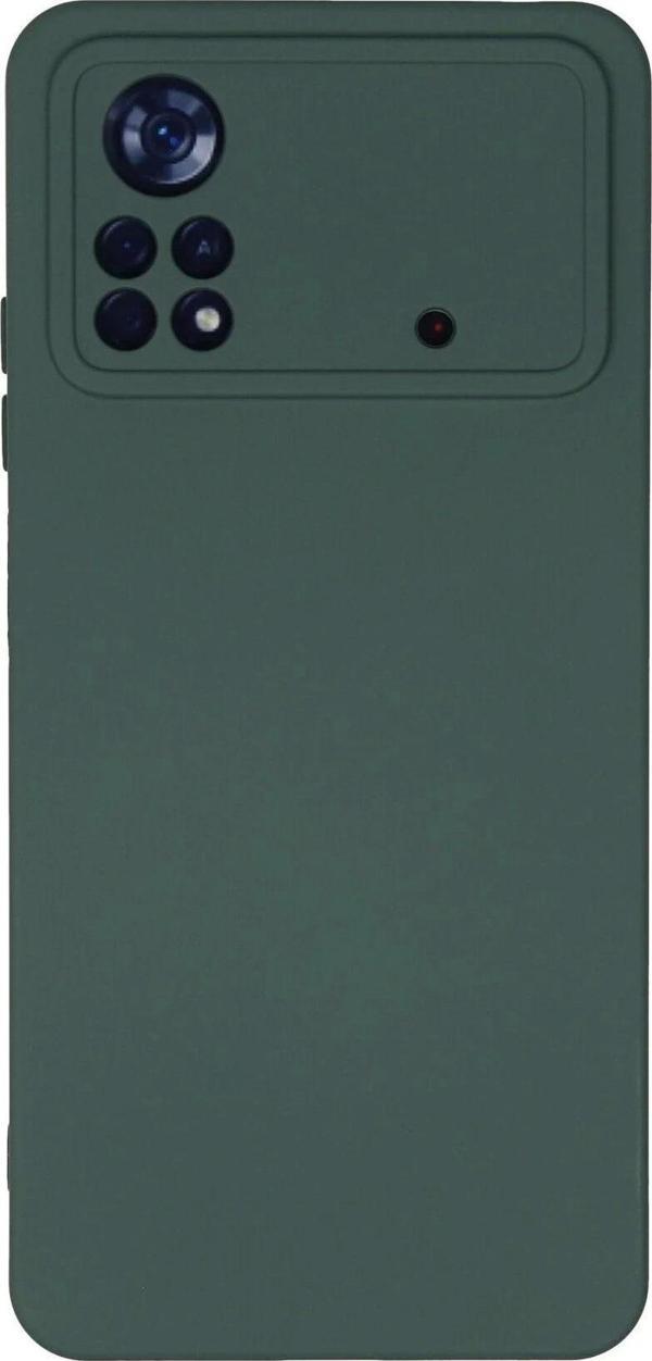 Xiaomi Poco X4 Pro 5G Kılıf Nano içi Kadife Silikon - Koyu Yeşil - Image 1