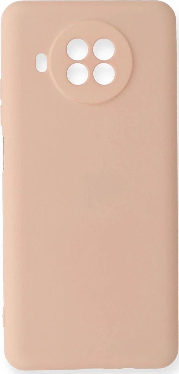 Xiaomi Mi 10T Lite Kılıf Nano içi Kadife Silikon - Pudra - Image 1