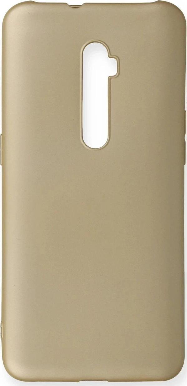 Oppo Reno 10X Kılıf First Silikon - Gold - Image 1