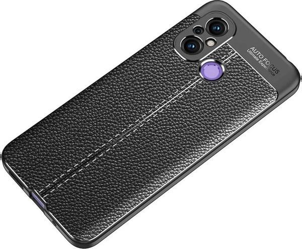 Xiaomi Redmi 12C Kılıf Auto Focus Kapak - Siyah - Image 1
