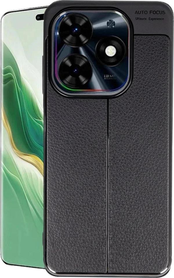 Tecno Spark Go 2024 Kılıf Auto Focus Kapak - Siyah - Image 1