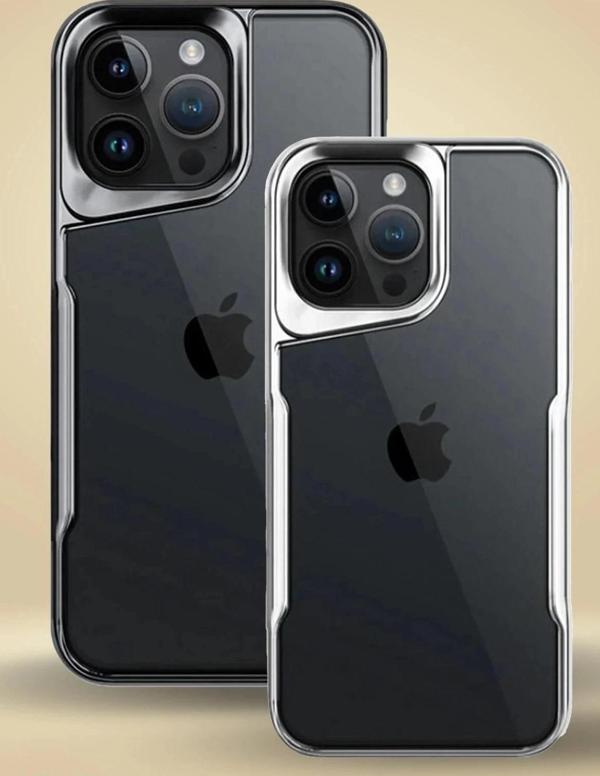 iPhone 15 Pro Max Kılıf Boyi Silikon Kapak - Lacivert - Image 1
