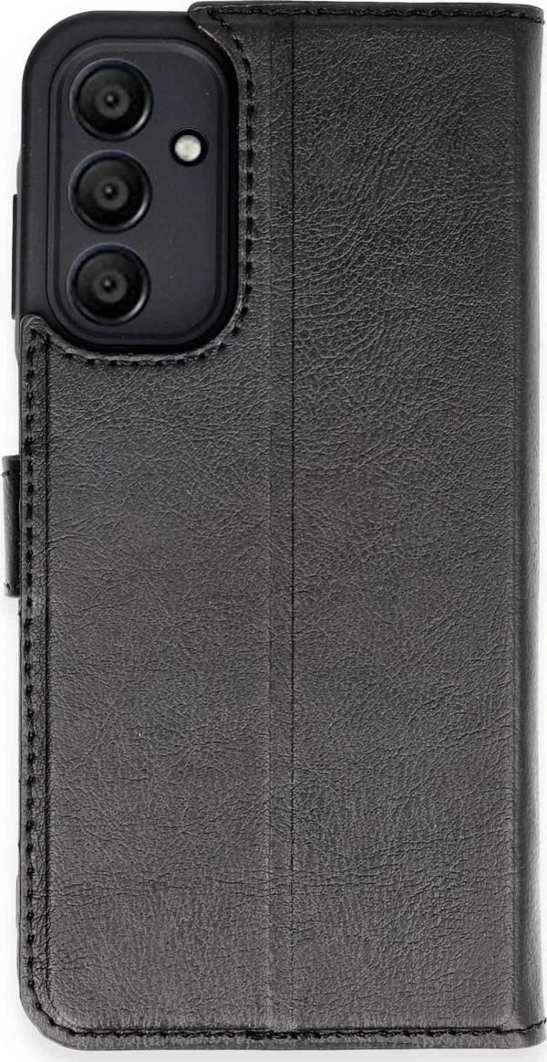 Samsung Galaxy A55 5G Kılıf Trend S Plus Kapaklı Kılıf - Siyah - Image 1