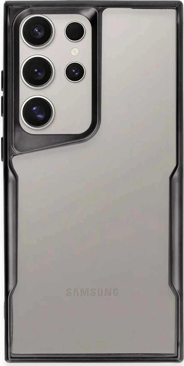 Samsung Galaxy S24 Ultra Kılıf Boyi Silikon Kapak - Siyah - Image 1