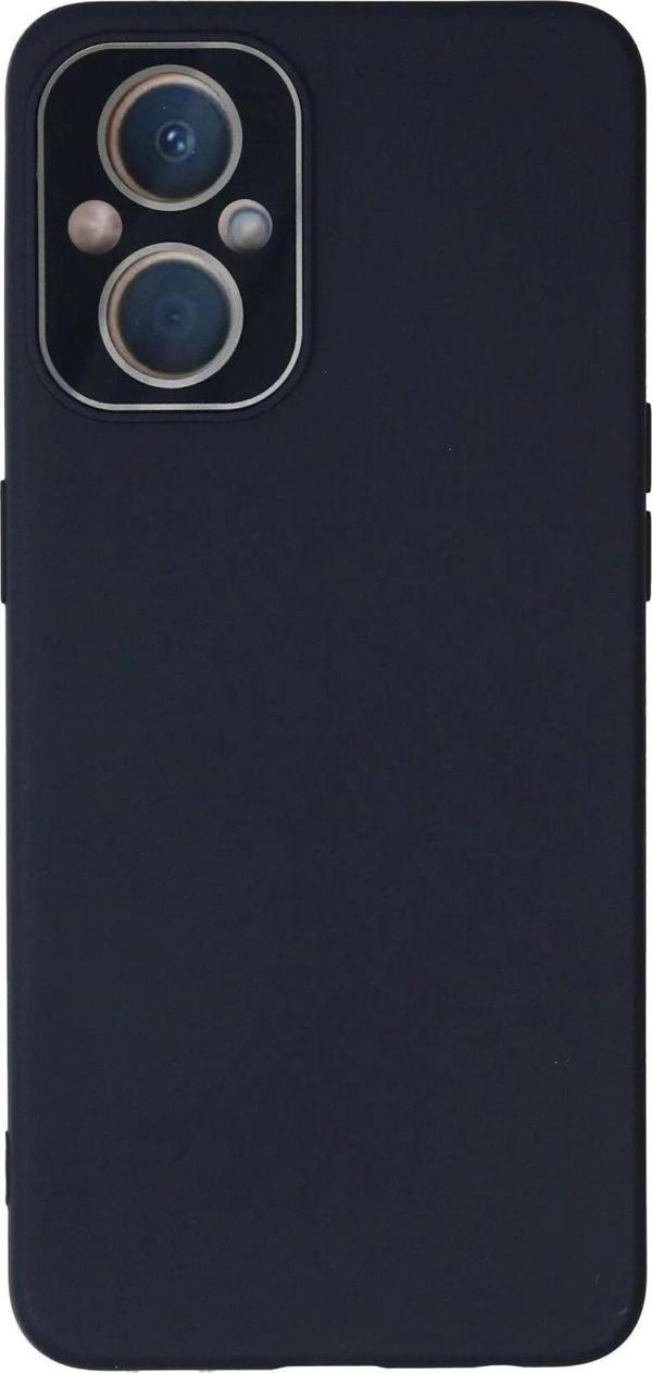 Oppo Reno 7 Lite Kılıf Lansman Glass Kapak - Lacivert - Image 1