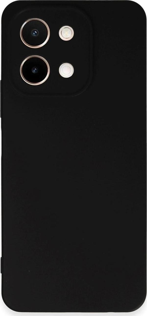 Vivo Y28 Kılıf First Silikon - Siyah - Image 1