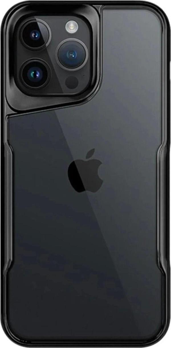 iPhone 15 Pro Kılıf Boyi Silikon Kapak - Siyah - Image 1