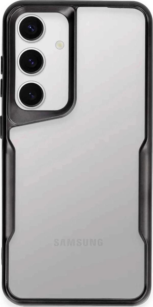 Samsung Galaxy S24 Kılıf Boyi Silikon Kapak - Siyah - Image 1