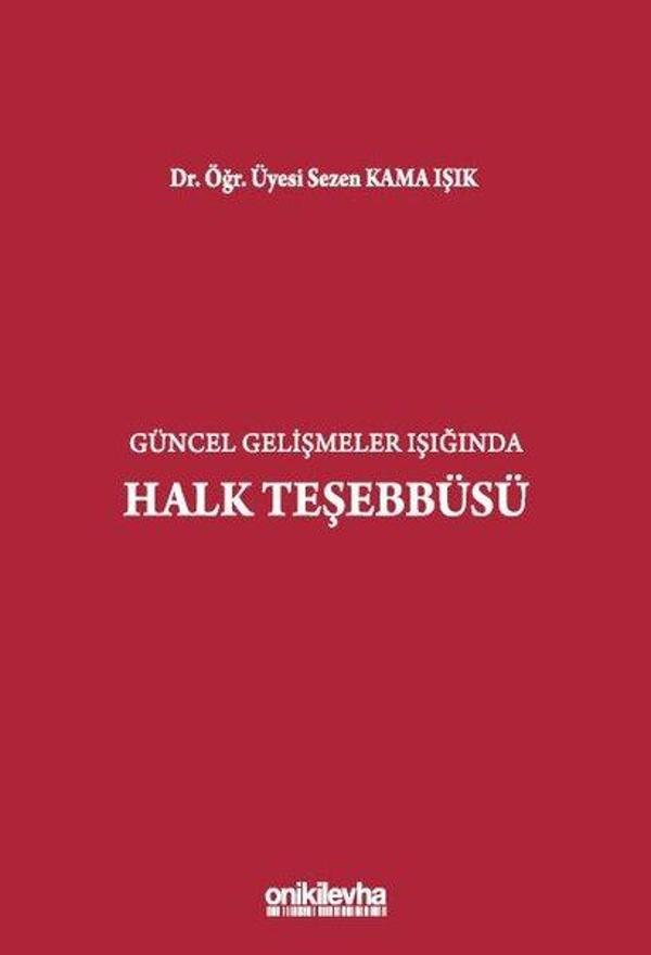 Güncel Gelişmeler Işığında Halk Teşebbüsü - On İki Levha Yayıncılık - Image 1
