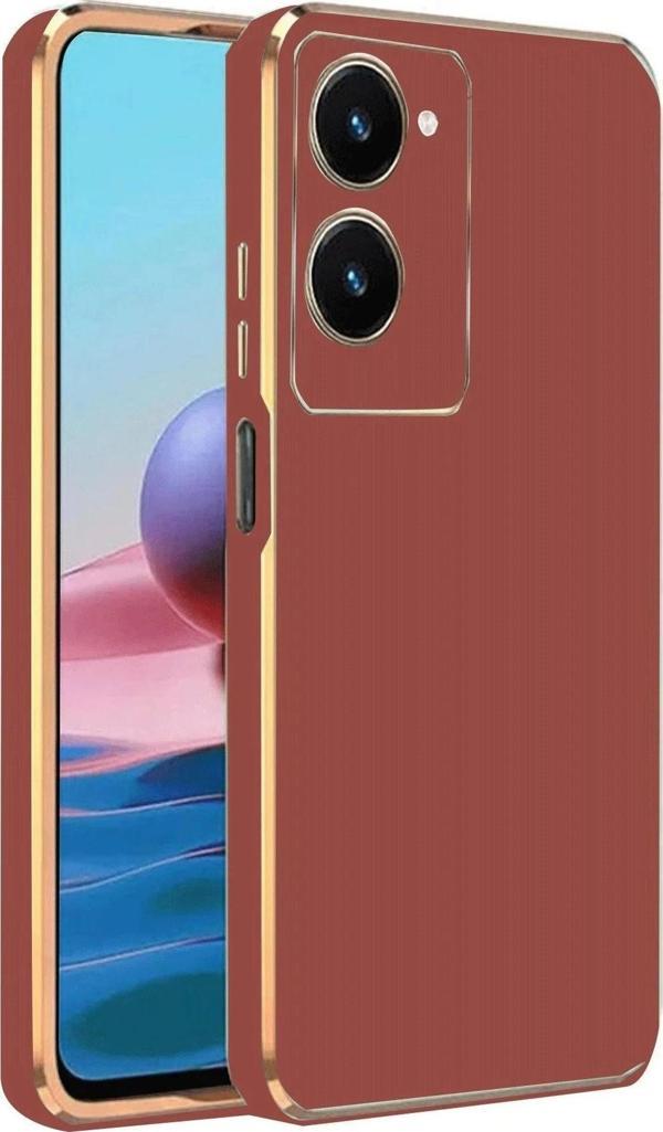 Vivo Y18 Kılıf Volet Silikon - Kırmızı - Image 1