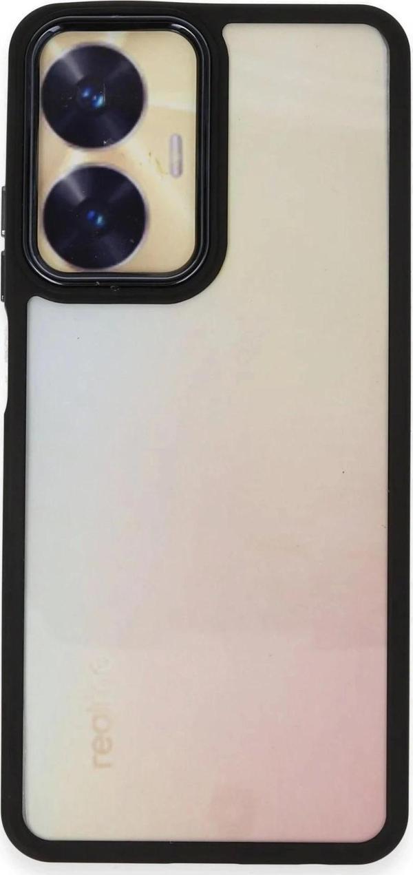 Realme C55 Kılıf Dora Kapak - Siyah - Image 1