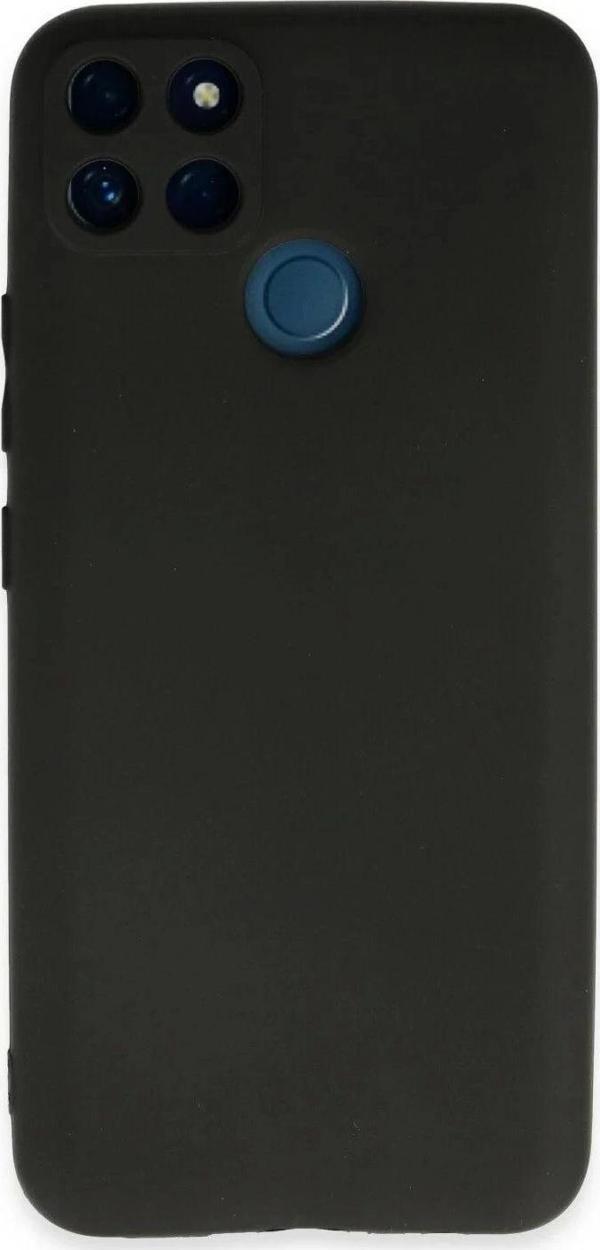 Realme C21Y Kılıf First Silikon - Siyah - Image 1