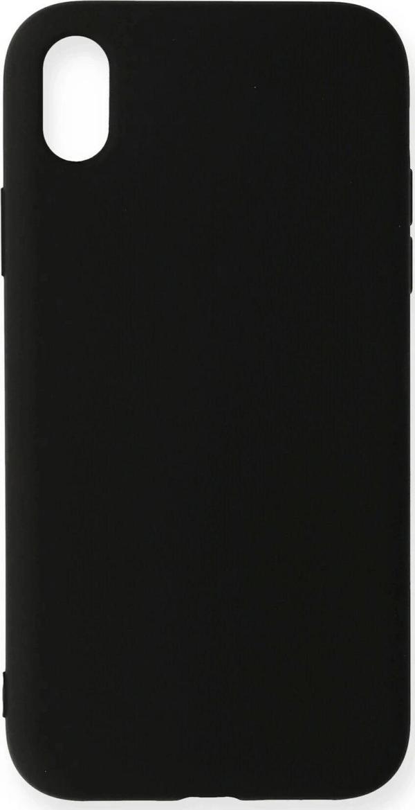 iPhone XR Kılıf Nano içi Kadife Silikon - Siyah - Image 1