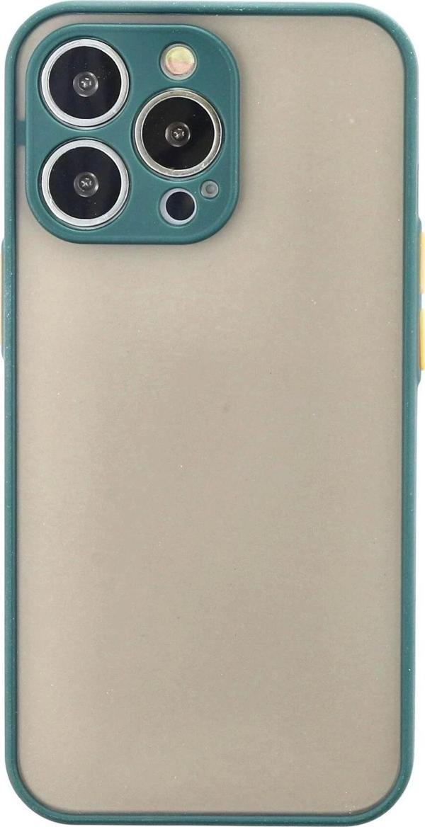 iPhone 13 Pro Max Kılıf Montreal Silikon Kapak - Yeşil - Image 1