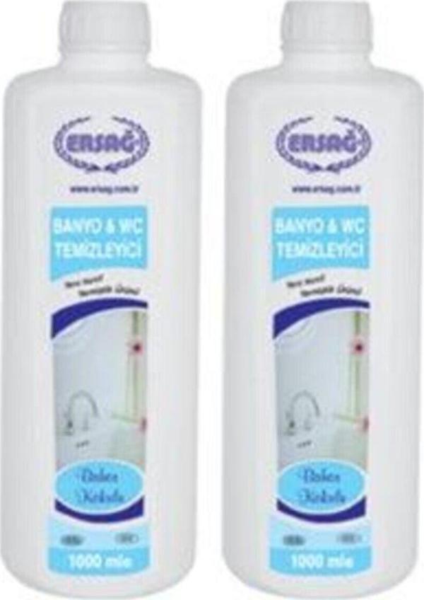 Bahar Kokulu Banyo Wc Temizleyici 1000 ml 2 Adet 228-22 - Image 1