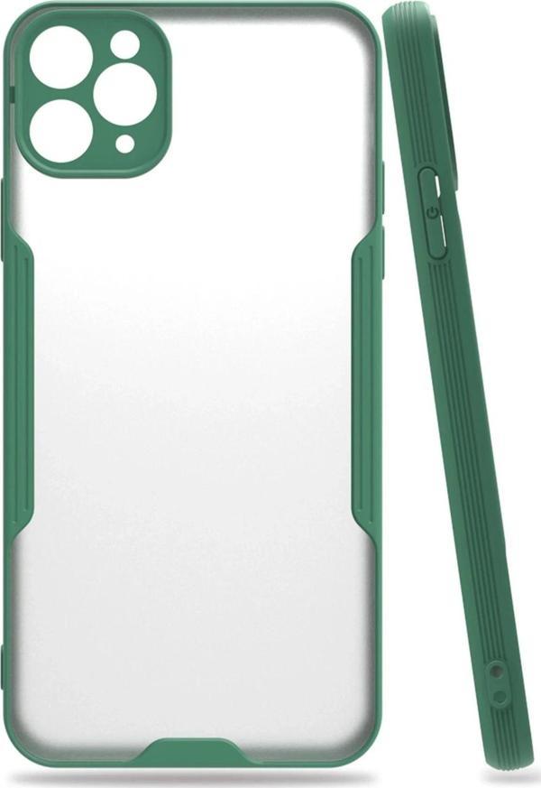 iPhone 11 Pro Kılıf Platin Silikon - Yeşil - Image 1