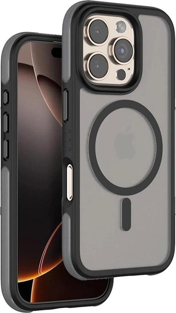 Venco iPhone 16 Pro Orbit Magsafe Kapak - Siyah - Image 1