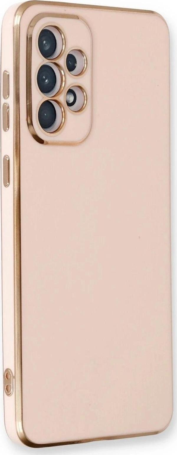 Samsung Galaxy A33 5G Kılıf Volet Silikon - Pembe - Image 1