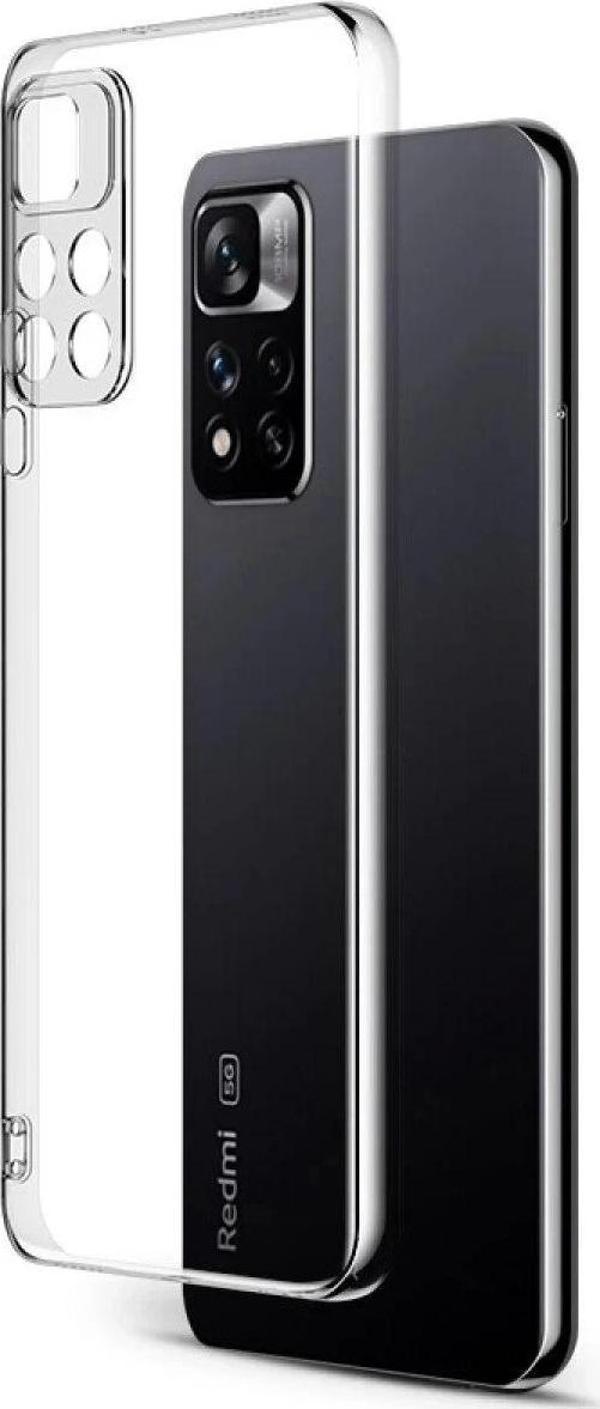 Xiaomi Redmi Note 11 Pro Plus 5G Kılıf Lüx Şeffaf Silikon - Image 1